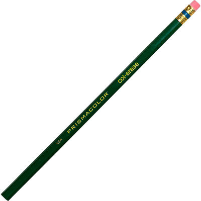 Prismacolor Col-Erase Pencils, Green Lead, Green Barrel