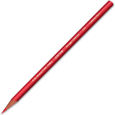 Prismacolor Verithin Colored Pencil, Crimson Red Lead, Crimson Red Barrel
