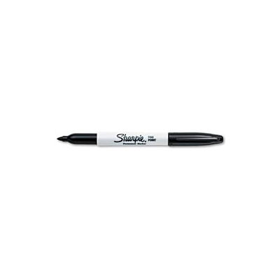 Sharpie® Permanent Marker, 1.0mm Fine Tip, Black Ink - Dozen