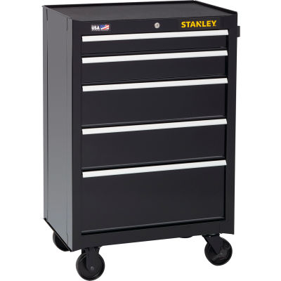 Stanley® 300 Series Rolling Tool Cabinet W/ 5 Drawers, 26-1/2