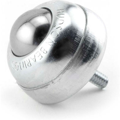Hudson Bearings 1" Carbon Steel Main Ball with 1/4" Stud in a Carbon Steel Housing SBT-1CS 1/4