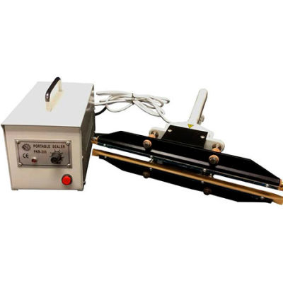 Sealer Sales FKR A Series 16" Portable Double Impulse 5mm Wide Sealer, Cream