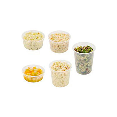 DART® MicroGourmet® SCCMN16, Plastic Food Containers, 500/Case