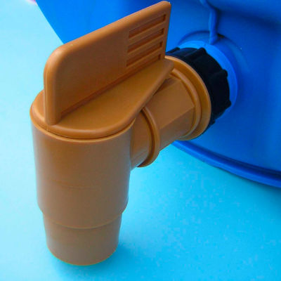 ScopeNEXT HFDT 2" High Flow Polyethylene Plastic Drum Faucet