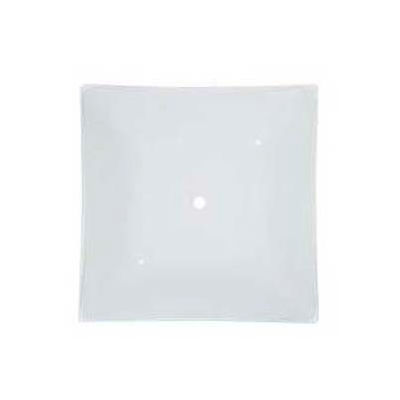 Satco 50-374 Bend Glass - 12-in. Square White