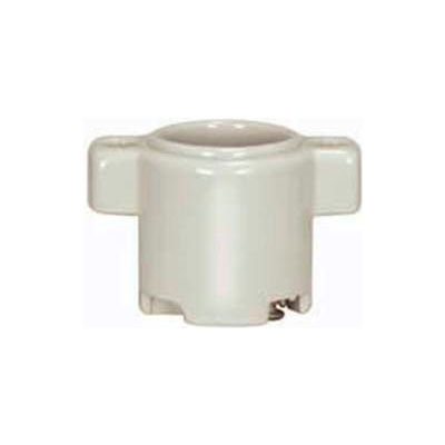 Satco 80-1097 Keyless Porcelain One pc. Sign Socket w/Top Flange