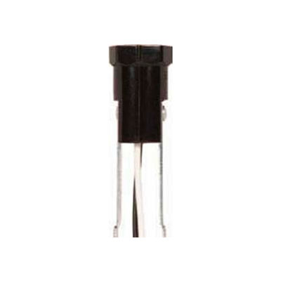 Satco 80-1398 Phenolic Candelabra Socket with 36-in. Leads 1-3/4-in. Flange