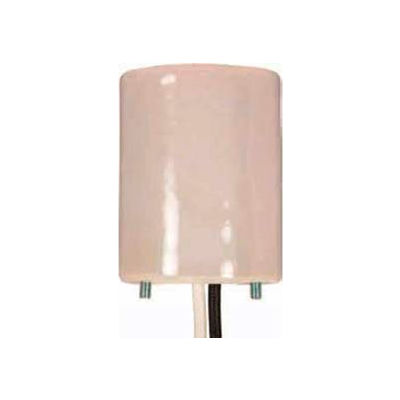 Satco 80-1646 Keyless Glazed Porcelain Mogul Socket