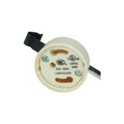 Satco 80-1860 Electronic Socket Cap 24-in. 18AWM 105-#176; Leads - Snap Bracket