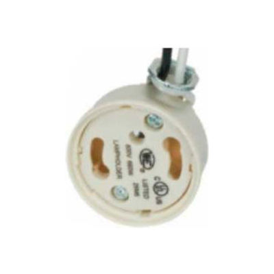 Satco 80-1953 Electronic Socket Cap w/ Quick Wire Terminals - Side Mount Bracket