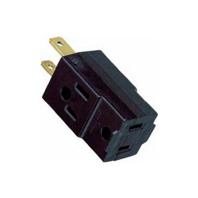 Satco 90-1119 Triple Cube Tap Brown