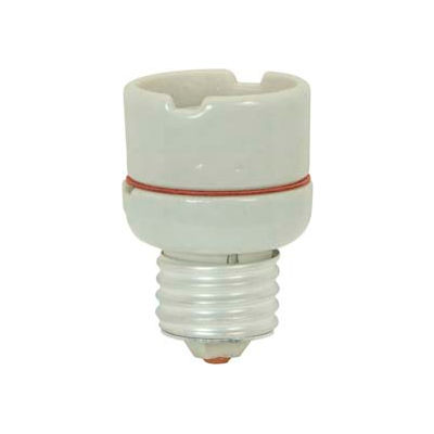 Satco 90-2589 Medium to Medium Glazed Porcelain Extender