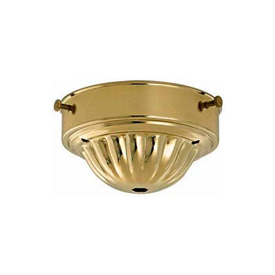 Satco 90-679 4-in. Fitter Antique - Brass Finish