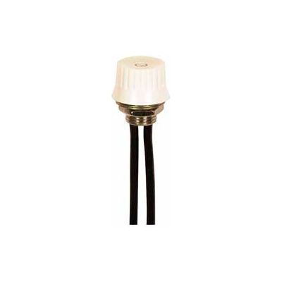 Satco 90-703 On-Off Phenolic Rotary Switch 3/8-in. Bushing White