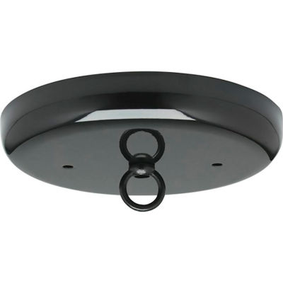 Satco 90-893 Contemporary Canopy Kit -Black Finish