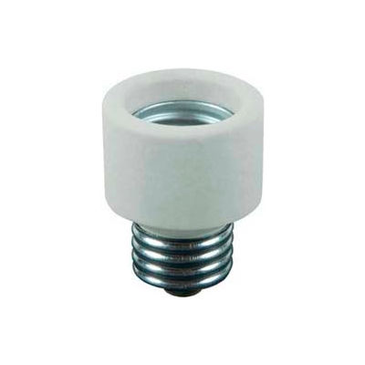 Satco 92-324 Medium to Medium Unglazed Porcelain Extender