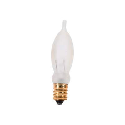 Satco S3242 7 1/2ca5/F 7.5w Incandescent W/ Candelabra Base Bulb - Pkg Qty 50