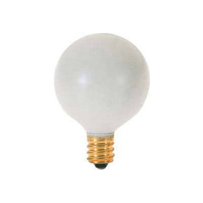Satco S3830 10g12 1/2/W 10w Incandescent W/ Candelabra Base Bulb - Pkg Qty 25