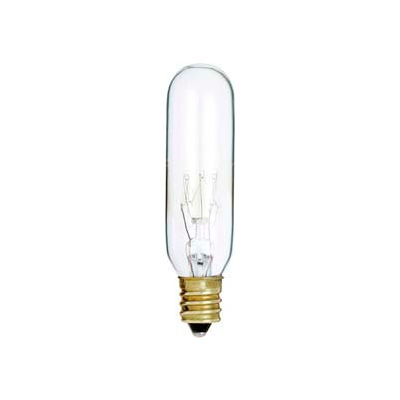 Satco S3912 15t6/145v 15w Incandescent W/ Candelabra Base Bulb - Pkg Qty 10
