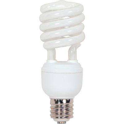 Satco S7430 40 Watt Hi-Pro Spiral Compact Fluorescent Light Bulb, Mogul Base, 2600 Lumens, Daylight