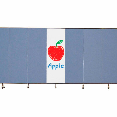 Screenflex 6'8"H Dry Erase Overlay