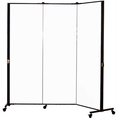 Healthflex Portable Medical Privacy Screen, 3-Panel, White