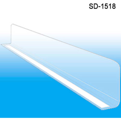 Econo-Line Shelf Dividers, 1"H, 17-9/16" Depth - Pkg Qty 100