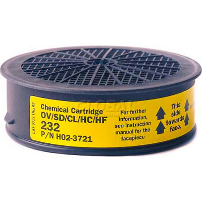 Sundstrom® Safety SR 232 Chemical Cartridge - Pkg Qty 4