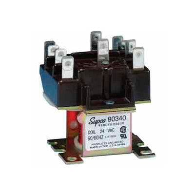 Supco General Purpose Switching Fan Relay - 24v Dpdt - Min Qty 12