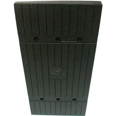 Park Sentry® Column Protector - Planks, For 24" x 24" Square Columns, Black, 4/Carton