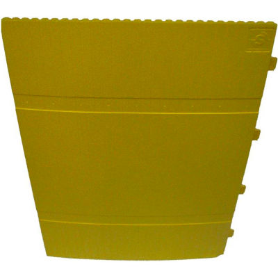 Park Sentry® Column Protector - Round, For 24" Dia. Round Columns, Yellow, 3/Carton