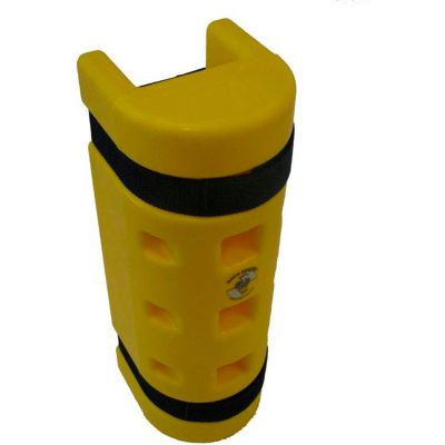 Rack Sentry® Rack Protector, 4-3/4" x 3" Opening, 18"H, Yellow