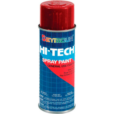 Hi-Tech Enamel 16 Oz. True Red 6 Cans/Case - 16-122