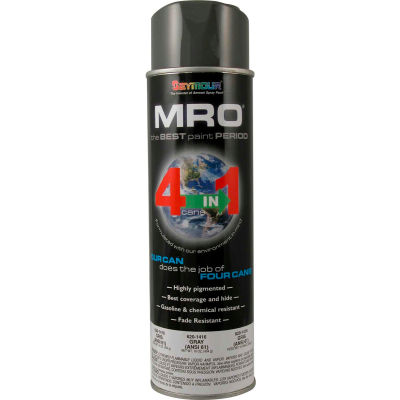 MRO Industrial Enamel 20 Oz. Gray(ANSI61) 6 Cans/Case - 620-1416