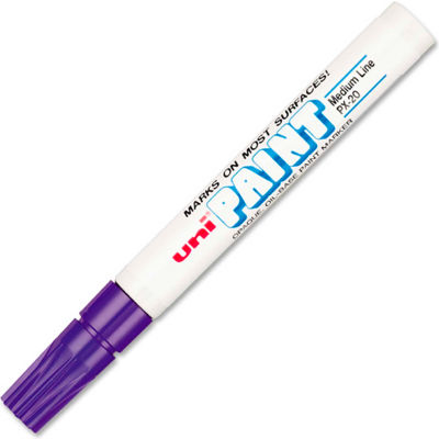 Sanford® Uni Paint Marker, Oil-Based, Medium, Violet Ink