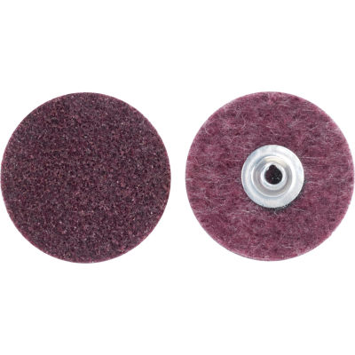 Norton 66261009182 Bear-Tex Non-Woven Quick-Change Disc 2" Dia. MED Grit Aluminum Oxide Type II - Pkg Qty 50