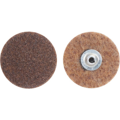 Norton 66261009183 Bear-Tex Non-Woven Quick-Change Disc 2" Dia. CRS Grit Aluminum Oxide Type II - Pkg Qty 50