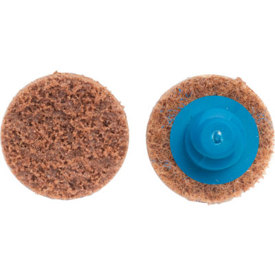 Norton 66623335414 Bear-Tex Non-Woven Quick-Change Disc 2" Dia. CRS Grit Aluminum Oxide - Pkg Qty 50