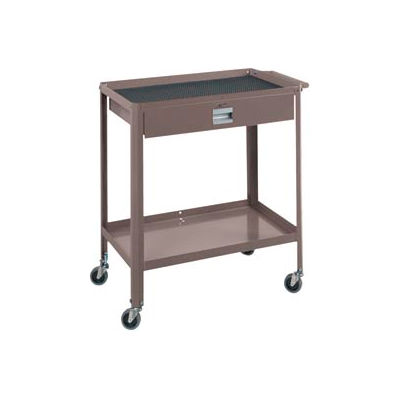 Technician Cart- 29-1/4"W x 18-1/4"D x 34"H-Pewter Grey
