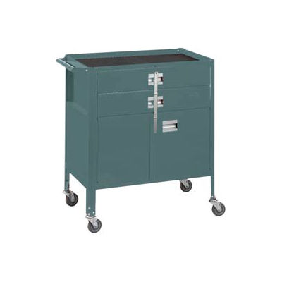 Deluxe Technician Cart-Portable Cart, 29-1/4"W x 18-1/4"D x 34"H-Sebring Grey