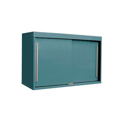 48" Sliding Door Upper Cabinet-48"W x 15"D x 30"H-Sebring Grey