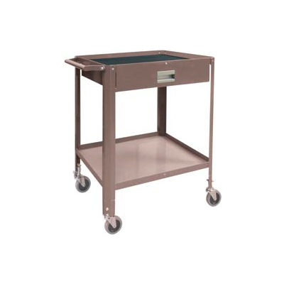 Mini Technician Cart-22-1/4"W x 18-1/4"D x 34"H-Pewter Grey