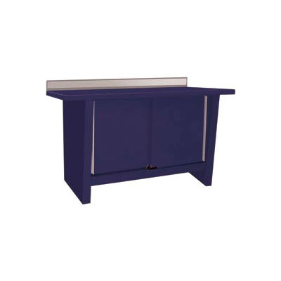 Custom® Series-Stationary, Steel Top, 2 Doors-St.Louis Blue