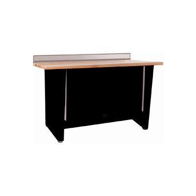Custom® Series-Stationary, Hardwood Top, 2 Doors-Gloss Black