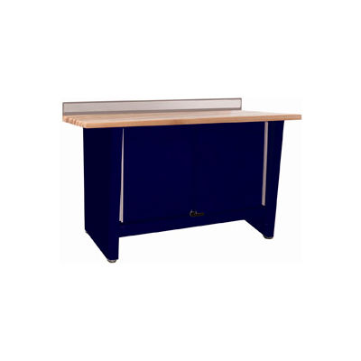 Custom® Series-Stationary, Hardwood Top, 2 Doors-St.Louis Blue