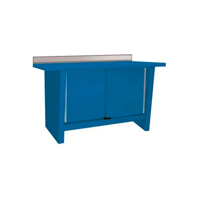 Custom® Series-Stationary, Stainless Steel Top, 2 Doors-Monaco Blue