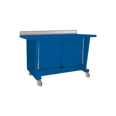 Custom® Series-Portable, Steel Top, 2 Doors-Monaco Blue