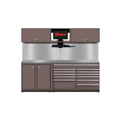 Shuretech STS-S1-8' Bench System-Pewter Grey