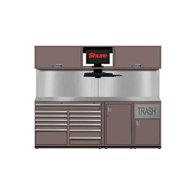 Shuretech STS-S4-8' Bench System-Pewter Grey
