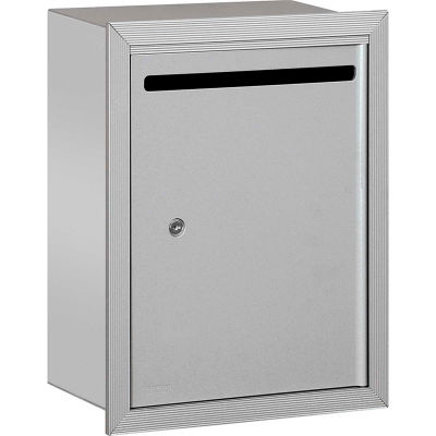 Letter Box 2245AP - 15"W x 6-3/4"D x 19"H Standard Recessed Mounted Aluminum Private Access